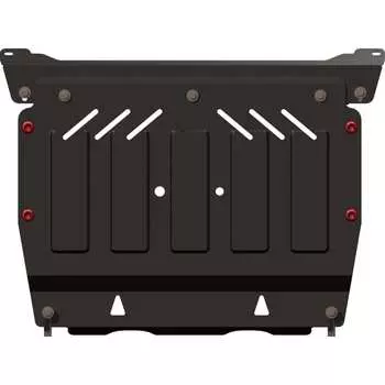 Защита картера двигателя и кпп сталь 2.5 мм для SSANGYONG Actyon New (Korando)-2011 / 2012 / 2013 / 2014 / 2015 / 2016 / 2017 / 201 sheriff