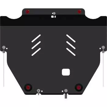 Защита картера двигателя и кпп сталь 2.5 мм, для VOLVO S60 (2010-2018)/для VOLVO S80 (2006-2016)/для VOLVO XC70 (2007-2017) sheriff