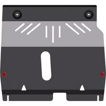 Защита картера двигателя и кпп сталь 2 мм для CHEVROLET Cobalt-2013 / 2014 / 2015 sheriff