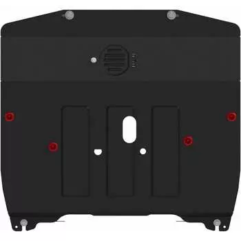 Защита картера двигателя и кпп сталь 2 мм для CHEVROLET Equinox-2017 / 2018 / 2019 / 2020 / 2021 / 2022 sheriff