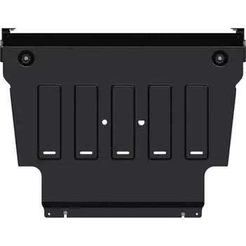 Защита картера двигателя и кпп сталь 2 мм для GEELY Coolray SX11-2020 / 2021 / 2022 sheriff