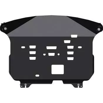 Защита картера двигателя и кпп сталь 2 мм для HYUNDAI Grand Santa Fe-2018 / 2019 / 2020 / 2021 / 2022 / HYUNDAI Santa Fe-2018 / 201 sheriff