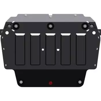 Защита картера двигателя и кпп сталь 2 мм для VOLKSWAGEN Caddy-2015 / 2016 / 2017 / 2018 / 2019 / 2020 / 2021 / 2022 sheriff