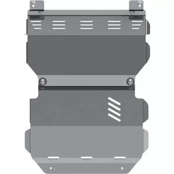 Защита картера двигателя и радиатора алюминий 5 мм для MITSUBISHI L200 (2015-наст. время) / для MITSUBISHI Pajero S sheriff