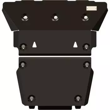 Защита картера двигателя сталь 2.5 мм для LAND ROVER Discovery 3-2004-2009 / для LAND ROVER Discovery 4-2010-2016 / sheriff