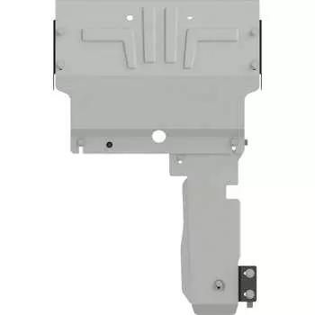 Защита картера и цилиндра сцепления для LADA 2104, 2105, 2107 1980-2015 1.1 1.3 1.5 1.6 MT RWD, универсальная штамповка, AL 4 мм, с креп sheriff