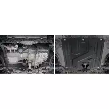 Защита картера и КПП АвтоБроня 111.02382.