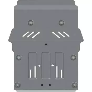 Защита картера и КПП для BMW 3 Series 2011-2018 2.0d АТ, универсальнай штамповка, AL 4 мм, с крепежом sheriff