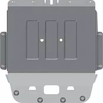 Защита картера и КПП для BMW X 1 2015-2.0 АТ 4 wd, универсальнай штамповка, AL 4 мм, с крепежом sheriff