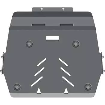 Защита картера и КПП для CADILAC ATS 2013-2019 2.0 АТ AWD, гнутая, AL 5 мм, с крепежом sheriff