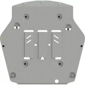 Защита картера и КПП для CADILLAC ХT5 2016-3,6 АТ AWD/ CADI/AC XT5 2020-2.0 АТ AWD, универсальнай штамповка, AL 4 мм, с к sheriff