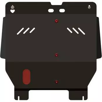 Защита картера и КПП для CHEVROLET Epica 2006-2012 2.0/ 2.5, гнутая, сталь 2.0 мм, с крепежом sheriff