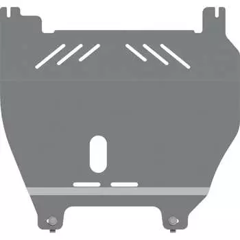 Защита картера и КПП для CHRYSLER PT Cruiser 2006-2010 1.6, гнутая, AL 5 мм, с крепежом sheriff