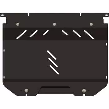 Защита картера и КПП для FIAT Grande Punto 2012-2018 1.4 MT/ FIAT Punto 2005-2018 1.2/ 1.4/ 1/3D/ 1/9D, гнутая, сталь 2.0 sheriff