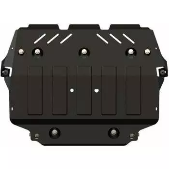 Защита картера и КПП для FORD Mercury Vi/ager 1993-1998 3/ NISSAN Quest 1993-1998 3.3, гнутая, сталь 2.0 мм, с крепежом sheriff