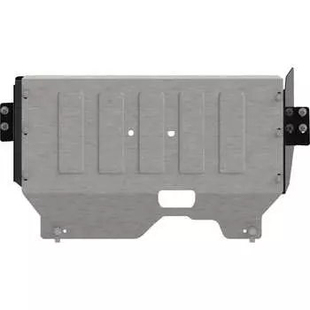 Защита картера и КПП для FORD Transit / Tourneo Customs передний привод 2013-2.2 TD МТ, универсальнай штамповка, AL 4 мм, sheriff