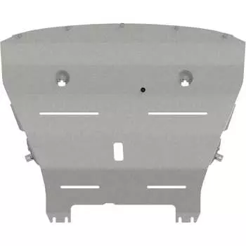 Защита картера и КПП для GEELY Emgrand X7 2018-1.8 MT FWD/ 2.0 AT FWD, гнутая, AL 4 мм, с крепежом sheriff