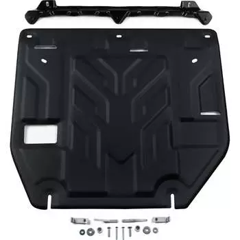 Защита картера и КПП для geely monjaro 2022-н.в. АвтоБроня 111.01930.1