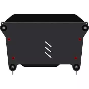 Защита картера и КПП для GREAT WALL Hover H6 2012-2020 1.5Т МТ, гнутая, сталь 2.5 мм, с крепежом sheriff