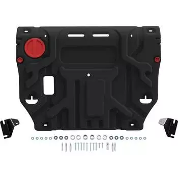 Защита картера и КПП для Haval Dargo 2022-н.в. АвтоБроня 111.09424.1