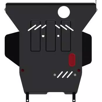 Защита картера и КПП для HONDA Civic 1991-1995 1.5/ 1.6/ HONDA Domani 1992-1996 1.6/ 1.8, гнутая, сталь 2.0 мм, с крепежо sheriff