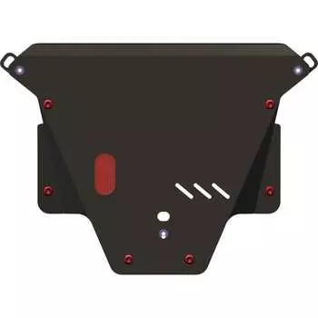 Защита картера и КПП для HONDA Element 2003-2011 2.4, гнутая, сталь 2.0 мм, с крепежом sheriff