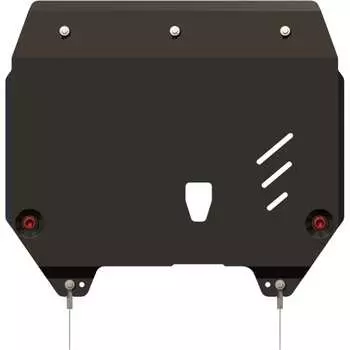 Защита картера и КПП для HYUNDAI i20 2009-2013 1.2 / 1.4 / 1.6, гнутая, сталь 2.0 мм, с крепежом sheriff