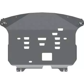 Защита картера и КПП для HYUNDAI Santa Fe 2018-2021 2.2 CRDi/ 2.4GDI MT, AT/ HYUNDAI Santa Fe 2018-2021 2.2 CRDi/ 2.4GDI sheriff