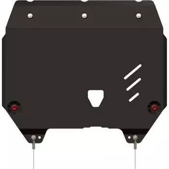 Защита картера и КПП для KIA Venga 2010-2018 1.4/ 1.6, универсальнай штамповка, сталь 2.0 мм, с крепежом sheriff