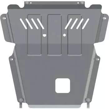 Защита картера и КПП для LADA X Ray 2015- 1.6 MT, универсальнай штамповка, AL 4 мм, с крепежом sheriff