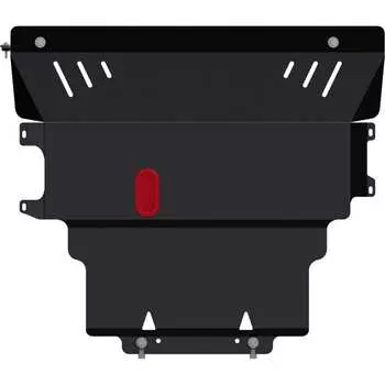 Защита картера и КПП для MAZDA 5 2005-2010 1.8/ 2.0/ MAZDA Premacy 2005-2010 1.8/ 2.0, гнутая, сталь 2.0 мм, с крепежом sheriff