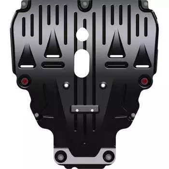 Защита картера и КПП для Mercedes-Benz GLA AMG 2018-2020 2.0T АТ 4 wd ,штампованная, сталь 1.8 мм, с крепежом sheriff