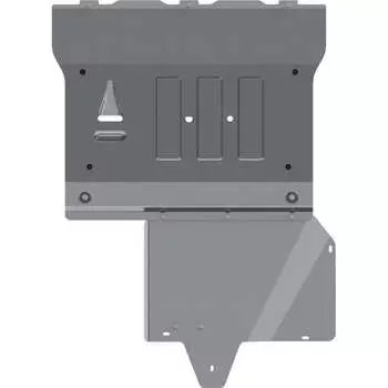 Защита картера и КПП для Mercedes-Benz V-Klass 2014-2.2 CDI АТ 4WD, универсальная штамповка, AL 4 мм, с крепежом sheriff