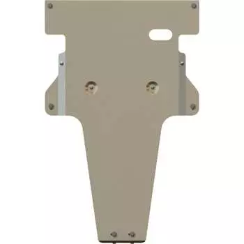 Защита картера и КПП для Mercedes-Benz Viano 2011-2014 2.2 CDI AT, гнутая, AL 5 мм, с крепежом sheriff