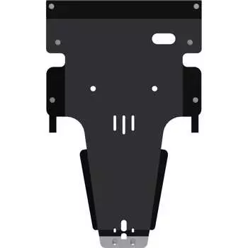 Защита картера и КПП для Mercedes-Benz Vito (115D) 2003-2011 2.2D, гнутая, сталь 2.0 мм, с крепежом sheriff