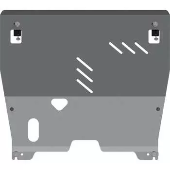 Защита картера и КПП для NISSAN Teana 2008-2014 3.5, гнутая, AL 5 мм, с крепежом sheriff