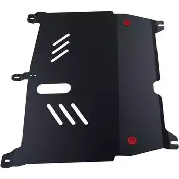 Защита картера и КПП для Peugeot 107 2007-2015 АвтоБроня 111.04302.1