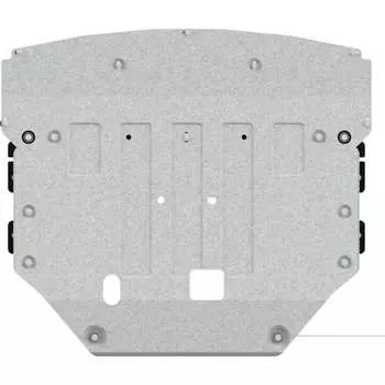 Защита картера и КПП для SSANG YONG Istana 1995-2003 2,9, гнутая, сталь 2.0 мм, с крепежом sheriff