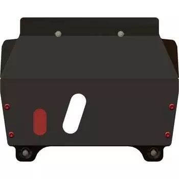 Защита картера и КПП для SUZUKI Kizashi 2010-2014 2.4, гнутая, сталь 2.5 мм, с крепежом sheriff