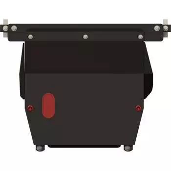 Защита картера и КПП для VOLKSWAGEN Polo III Испания 1999-2001 1.0/ 1.2/ 1.4, гнутая, сталь 2.0 мм, с крепежом sheriff