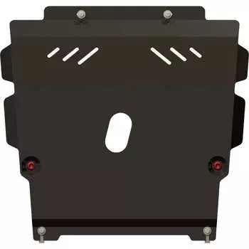 Защита картера и КПП для ZAZ Vida 2012-2016 1.5 MT, гнутая, сталь 2.0 мм, с крепежом sheriff