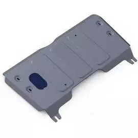 Защита картера и кпп rival для ford explorer v рестайлинг (v - 3.5) 2015-2018 2018-н.в., штампованная, алюминий 4 мм, с крепежом, 333.1848.1