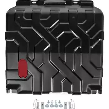 Защита картера и КПП Шевроле Авео 06-12/Нексия 2020-/Равон Нексия Р3 2016- АвтоБроня 111.01026.1