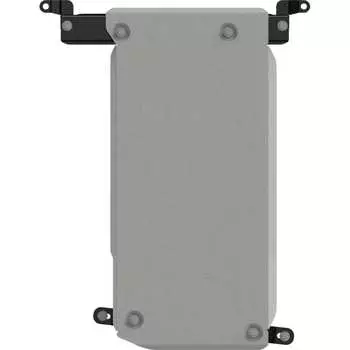 Защита кпп для BMW 5 Series 2004-2009 3.0 AT 4WD, гнутая, AL 4 мм, с крепежом sheriff