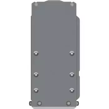 Защита кпп для BMW 5 Series 2015-2017 2.8 АТ 2wd, гнутая, AL 4 мм, с крепежом sheriff