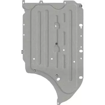 Защита кпп для BMW X5 (G05) 2018-3.0D AT/ BMW X7 (G07) 2019-3.0TDi AT 4WD ,штампованная, AL 3 мм, с крепежом sheriff