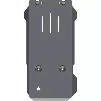 Защита КПП и РК для AUDI Q 7-для 1021 2006-2014 4.2 TDI, гнутая, алюминий 5 мм, с крепежом sheriff