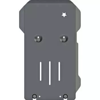 Защита КПП и РК для AUDI Q 7-для 1021 2006-2015 3.0 TDI, гнутая, алюминий 5 мм, с крепежом sheriff