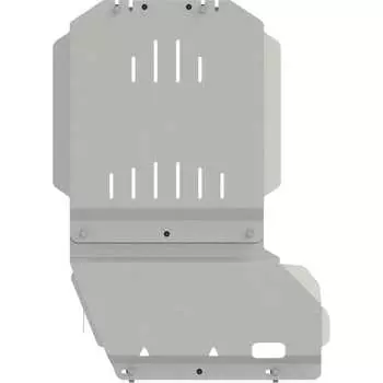 Защита кпп и РК для CADILLAC Escalade 2014-2021 6,2 АТ/ CHEVROLET Tahoe 2014-2021 6,2 AT 4WD, гнутая, AL 5 мм, sheriff