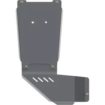 Защита кпп и РК (раздаточной коробки) алюминий 5 мм для CHEVROLET TrailBlazer-2012 / 2013 / 2014 / 2015 / 2016 sheriff